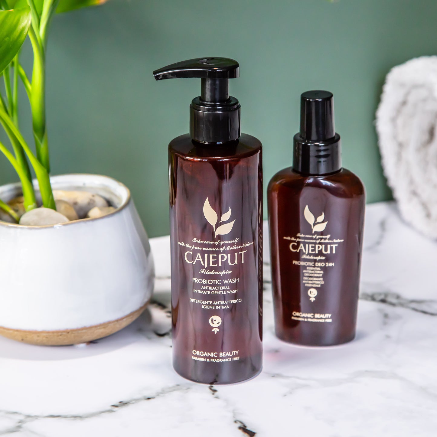 Cajeput Probiotic Deo 24H - 100mL - Tecna Paraben & Sulphate Free Deodorant