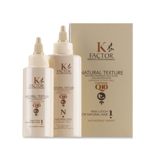 K-Factor Natural Texture Kit - Normal 1 - 100mL+125 mL - Tecna Hair Volumiser