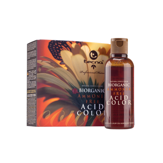 Tecna NCC 6.43 Dark Blonde Golden Copper - Biorganic Acid Colour 3x130mL - NCC NATURAL CHOICE COLOUR